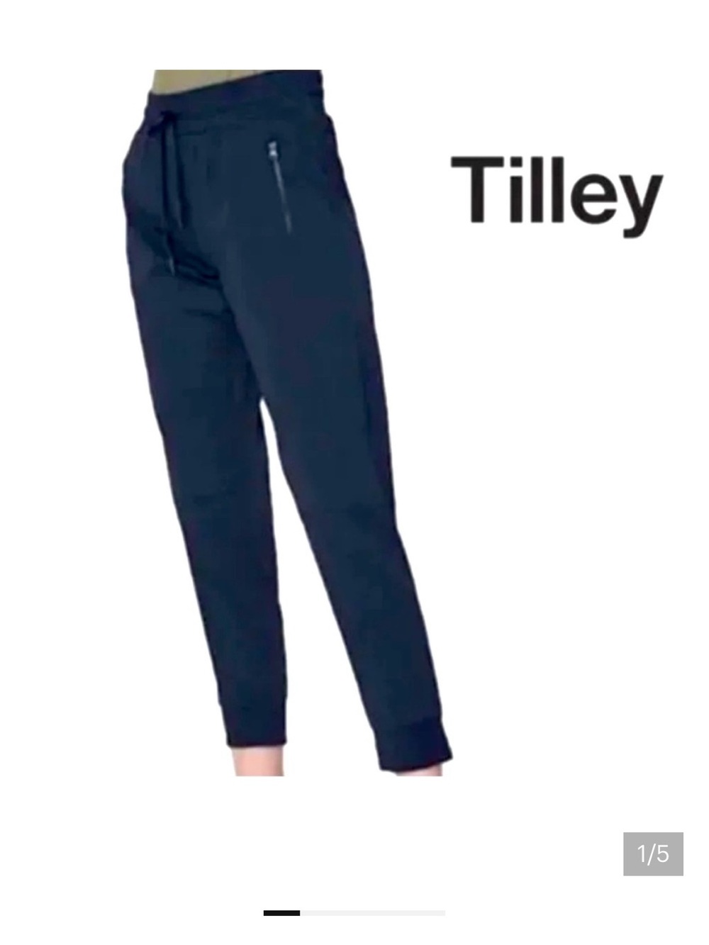 Navy TilleyJogger Pants.